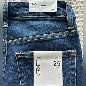 Vervet Women's High-Rise Flare Jeans in Blue